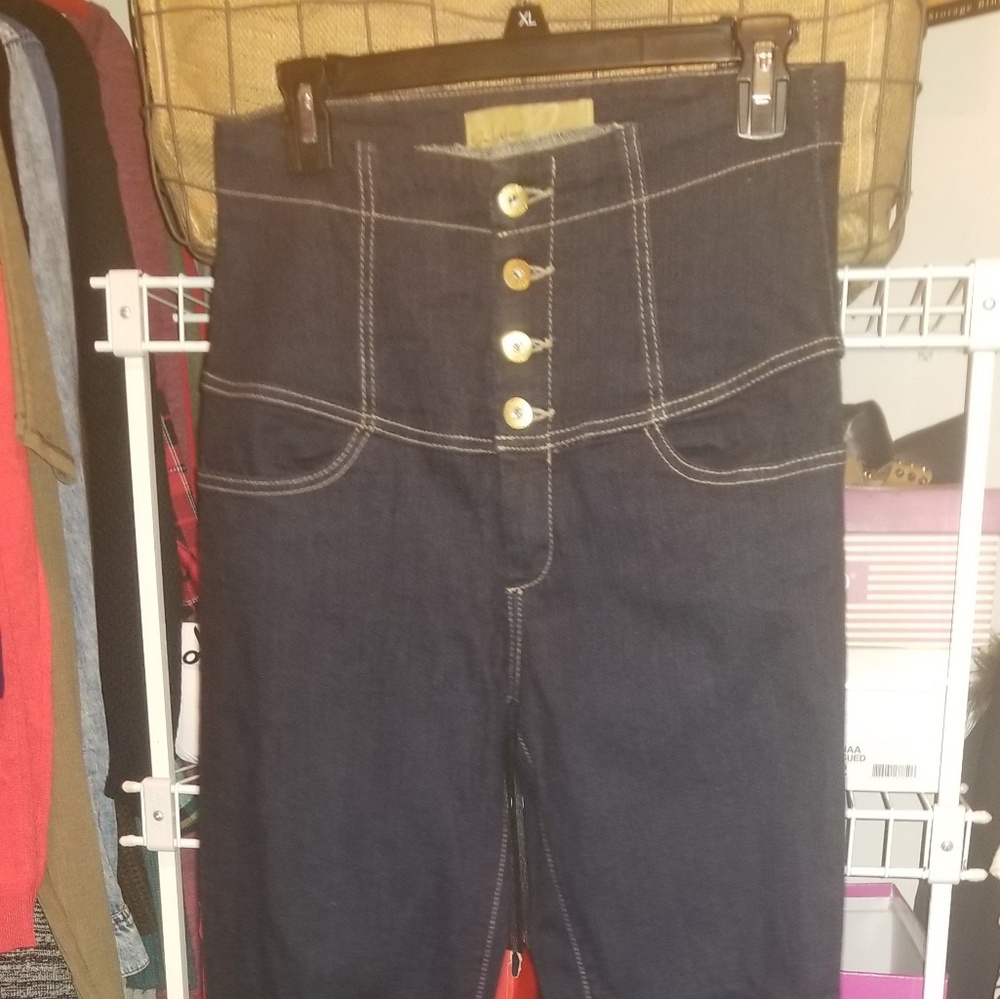 High Waist Jeggings Jeans